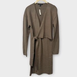 Banana Republic Brown Long Sleeve Dress